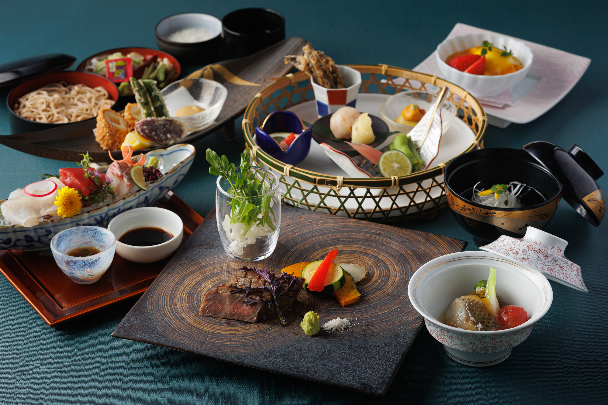 〈夏季限定〉夏の特別会席　お一人様￥11,000（税込）