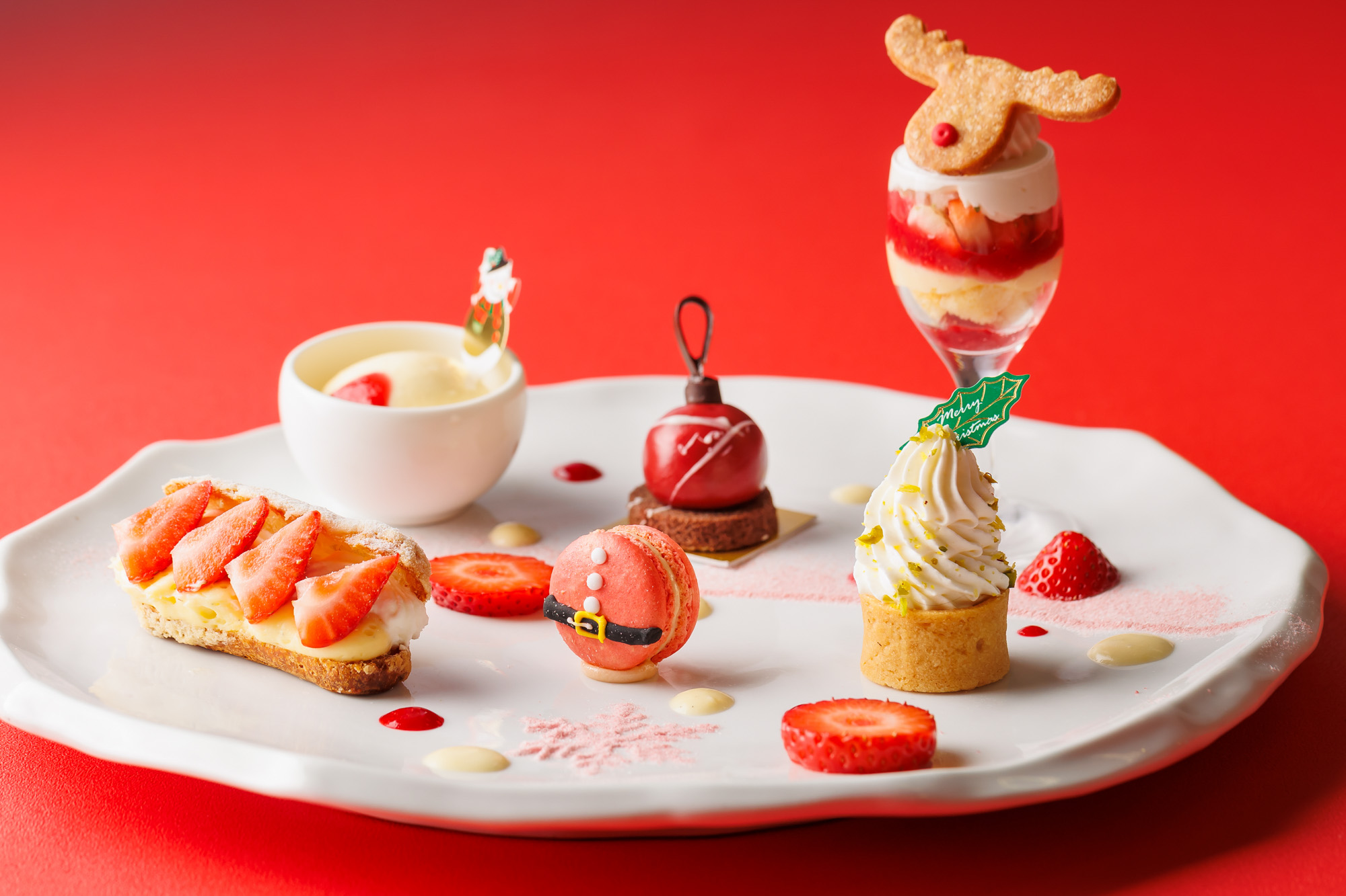 クリスマス期間限定のスイーツパレット