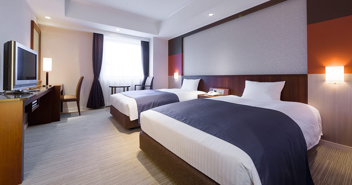 5Fビジネスダブル：禁煙｜客室のご案内｜HOTEL KOKUSAI 21