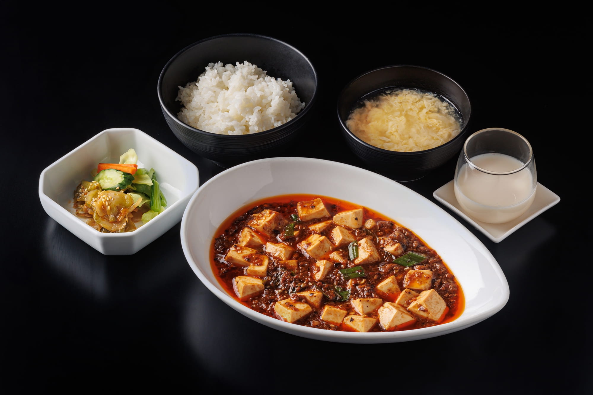 麻婆豆腐ランチセット